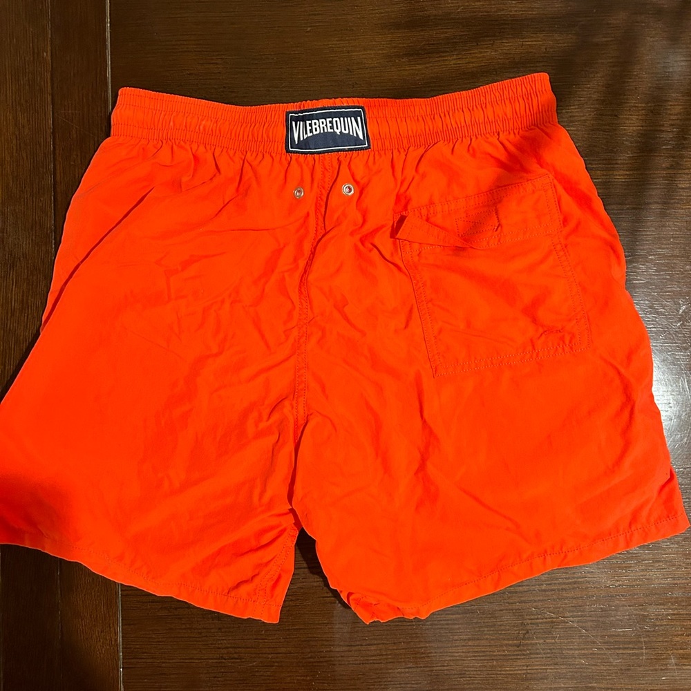 Vilebrequin men’s XL swim shorts orange